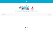 Tablet Screenshot of bavarian-run.de